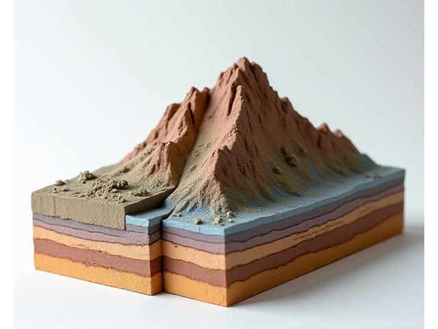 Creating depth through strata layering